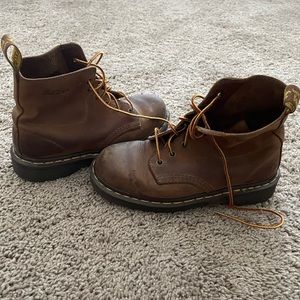 Brown Dr. Martens